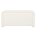 Almos Chubby Bedhead King Ivory Boucle