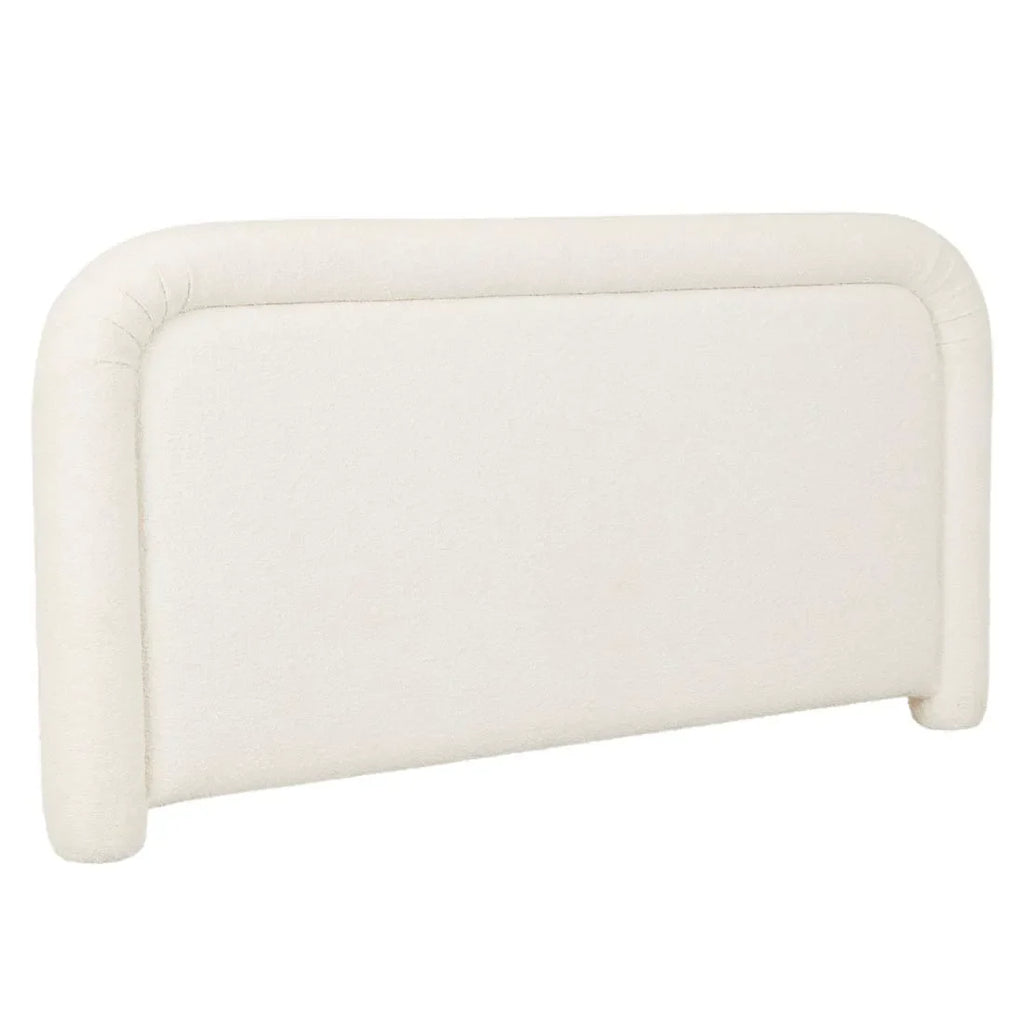 Almos Chubby Bedhead King Ivory Boucle