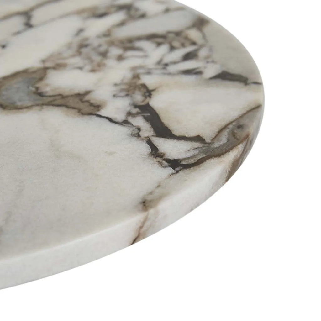 Amara Linear Side Table Ocean Marble