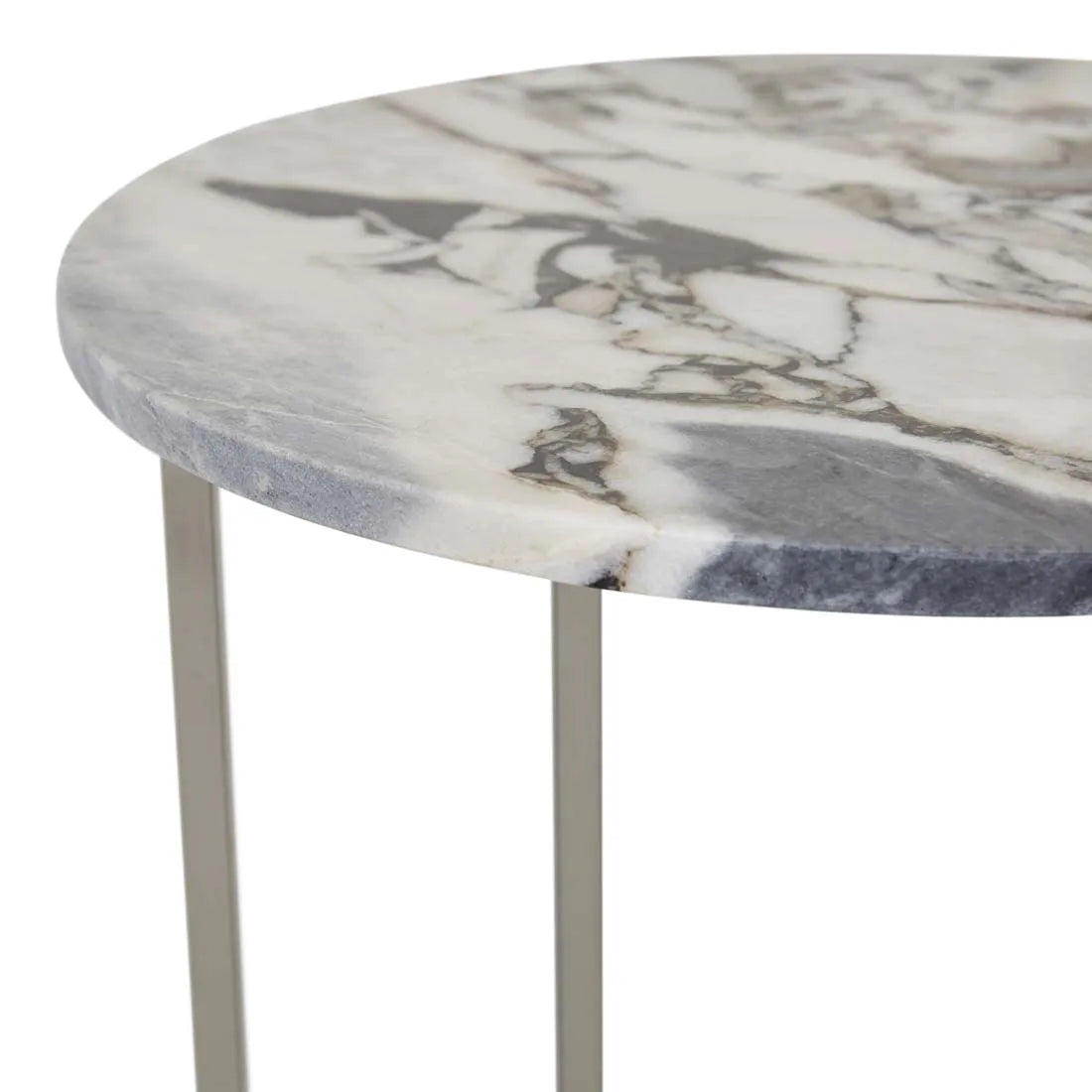 Amara Linear Side Table Ocean Marble