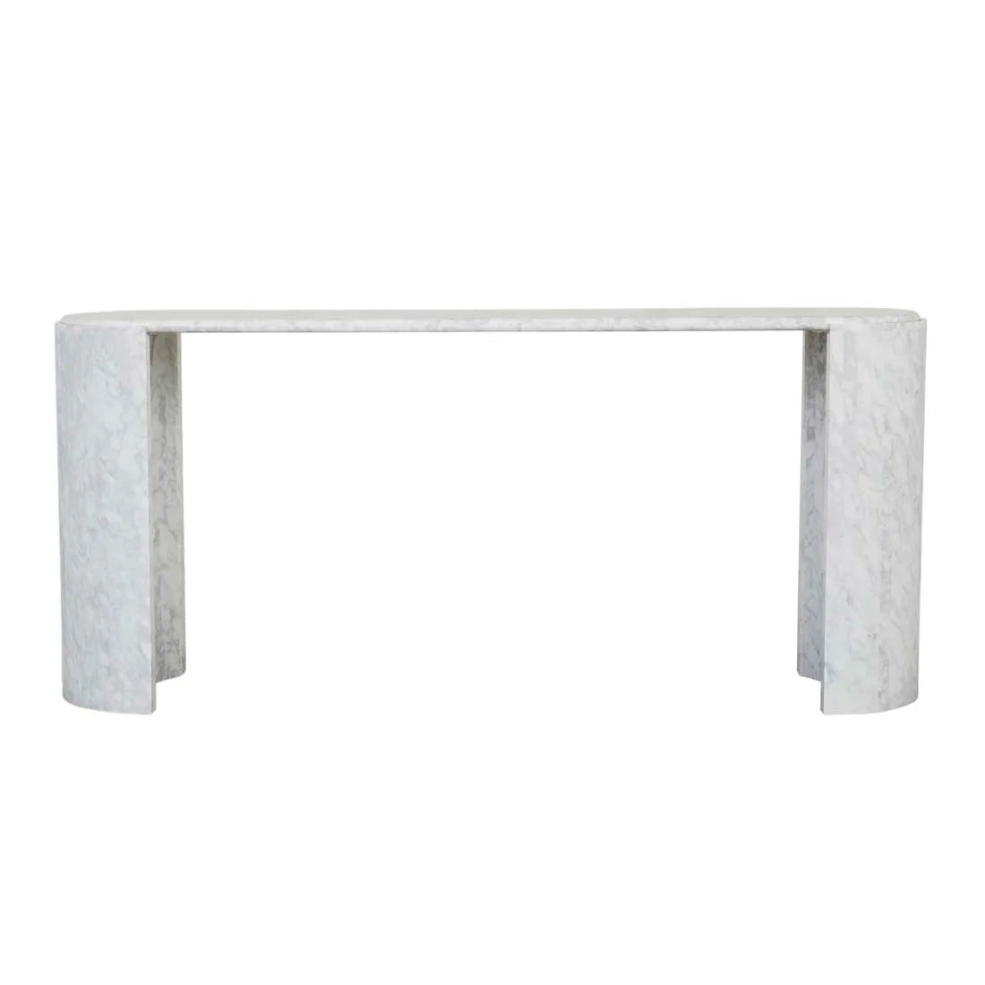 Amara Moon Console Table White