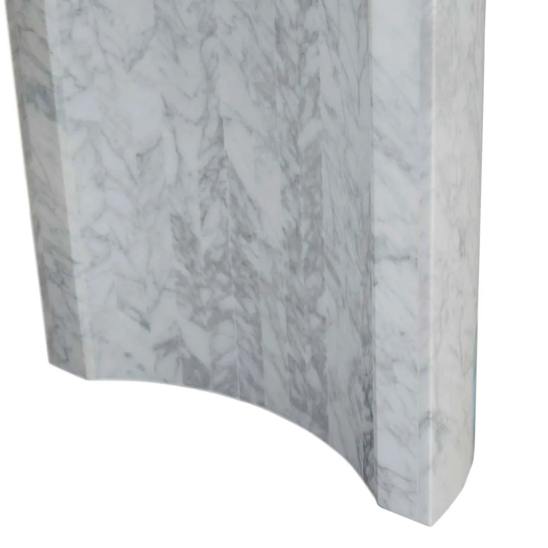 Amara Moon Console Table White