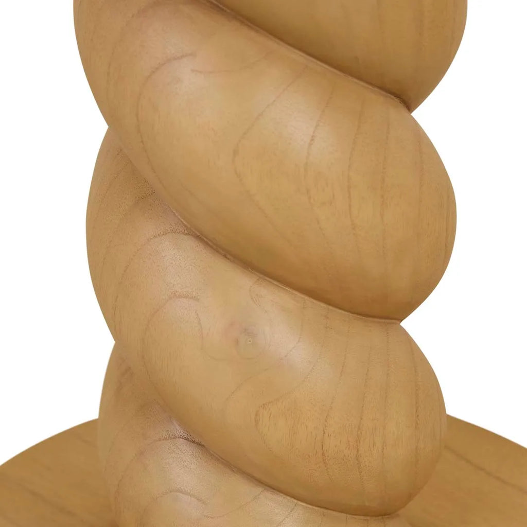 Trove Twist Side Table Natural