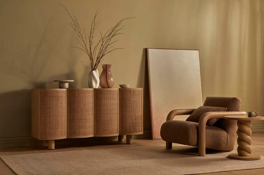 Trove Wrap Armchair Ivory