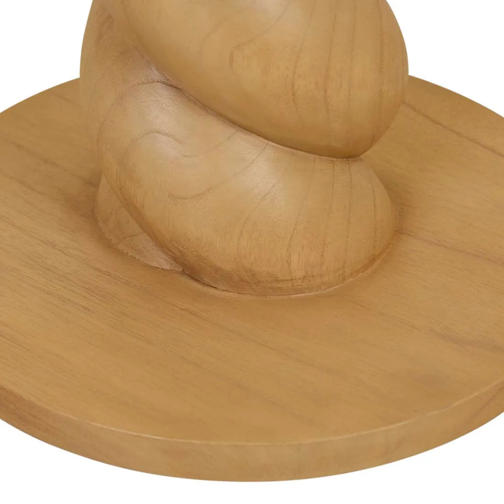 Trove Twist Side Table Natural