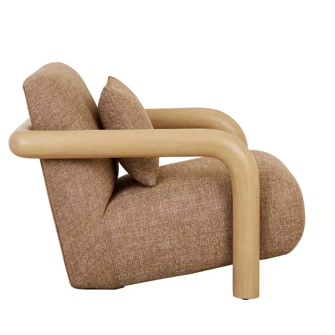 Trove Wrap Armchair Caramel
