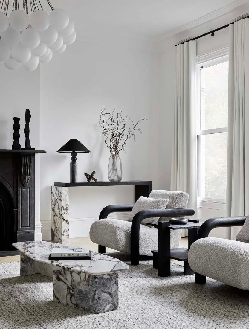 Trove Wrap Armchair Ivory