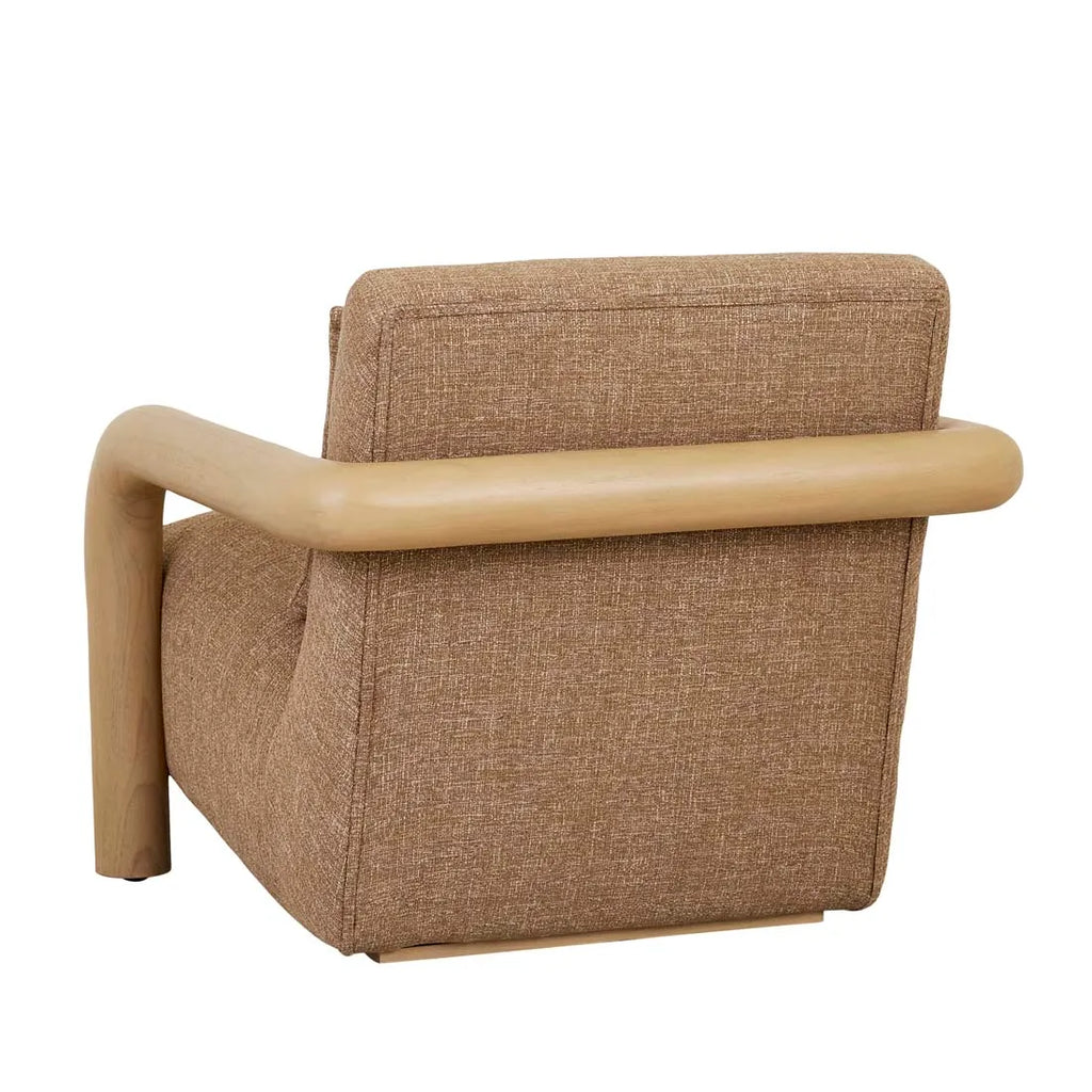 Trove Wrap Armchair Caramel