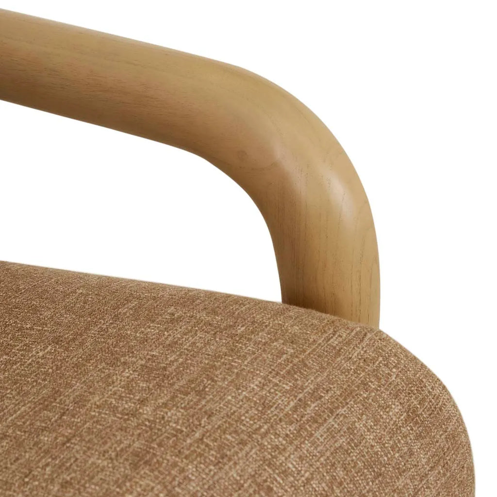 Trove Wrap Armchair Caramel
