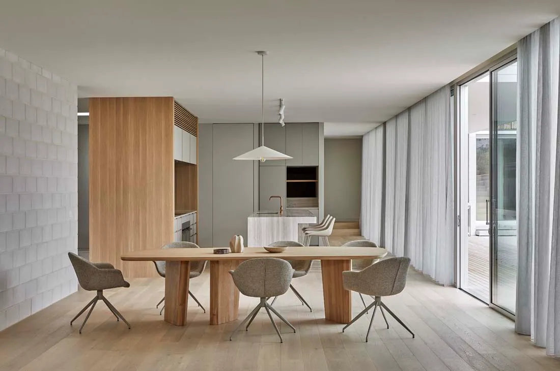 Jasper Asymmetric Dining Table Natural
