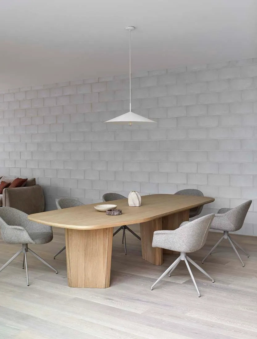 Jasper Asymmetric Dining Table Natural