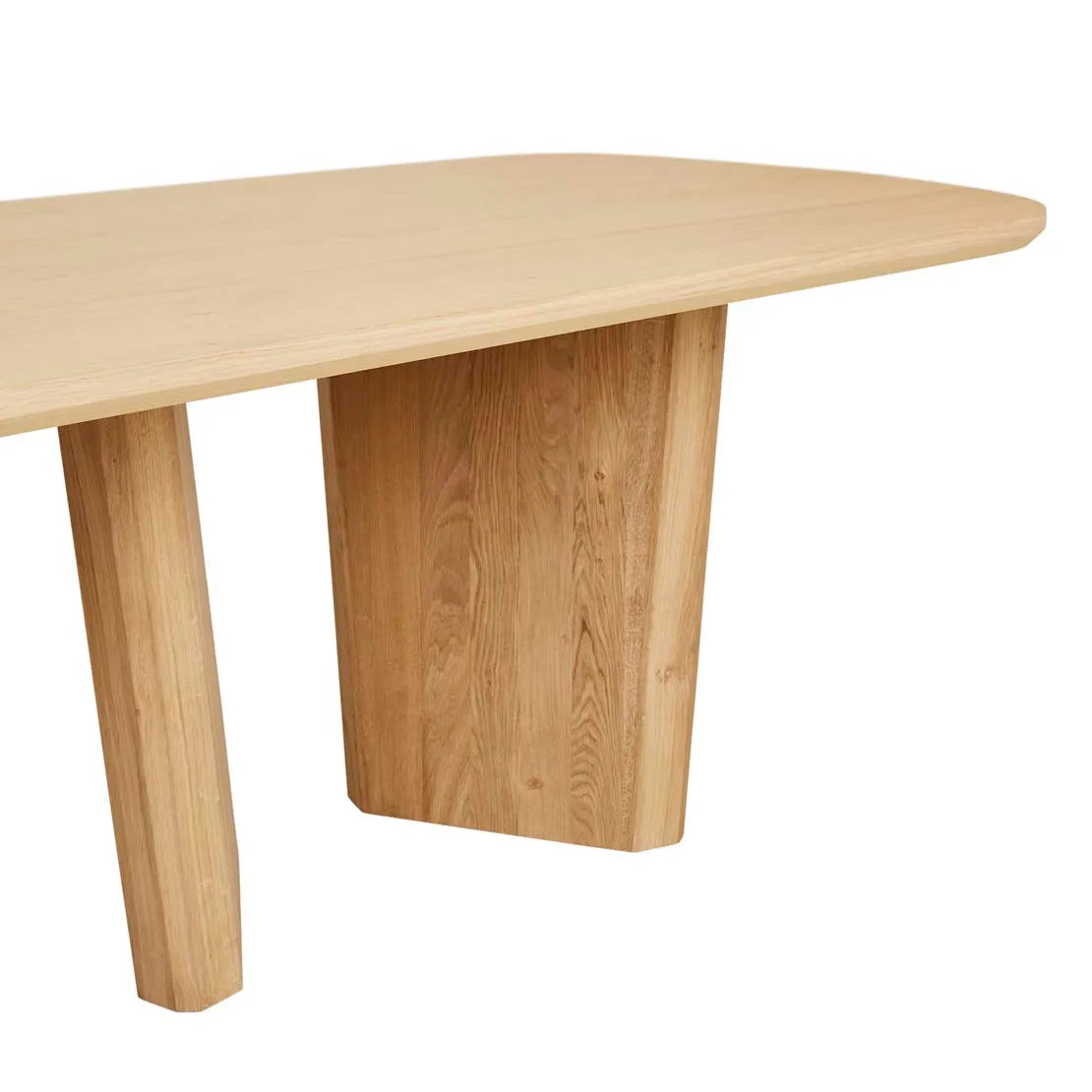 Jasper Asymmetric Dining Table Natural