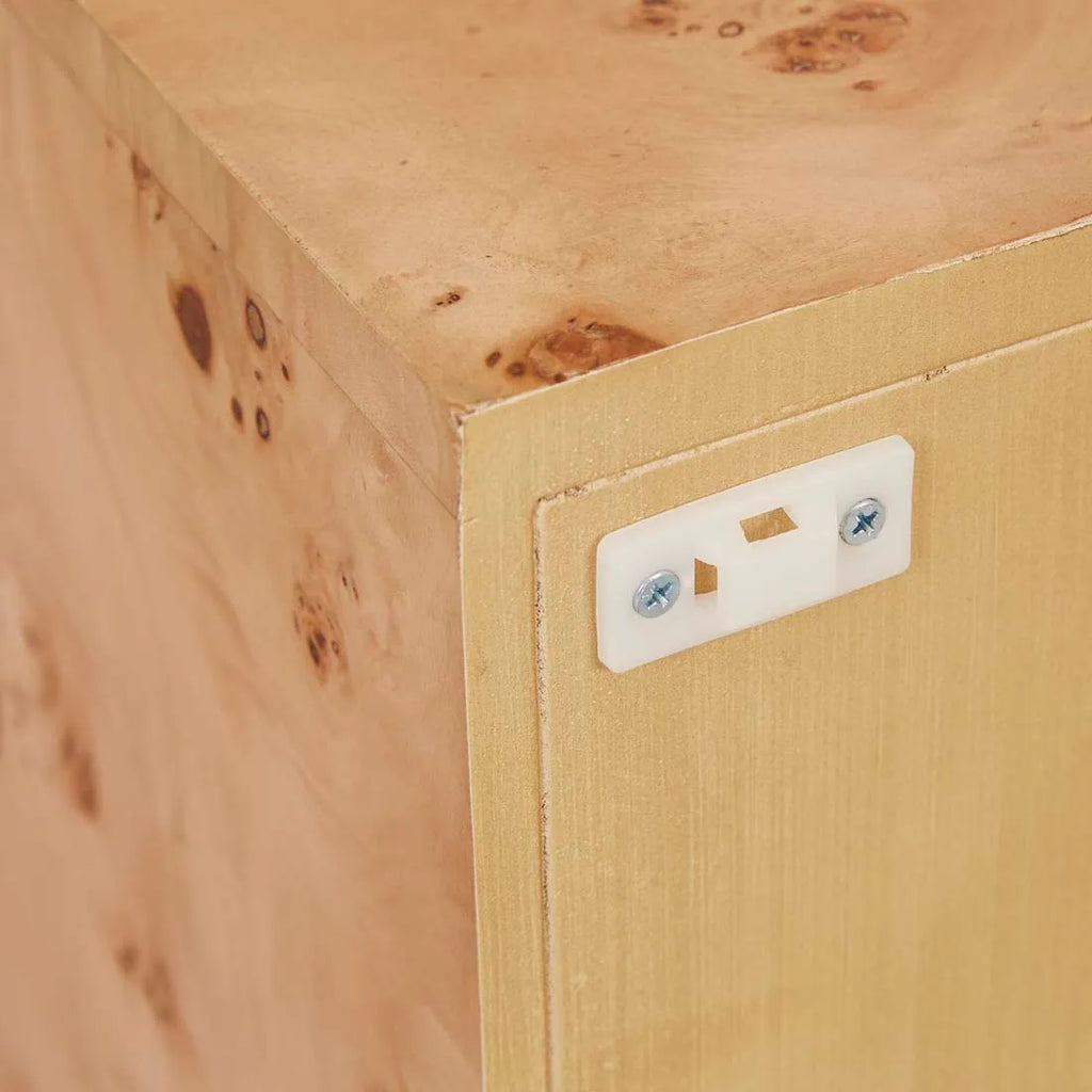 Trove Burl Bedside Light