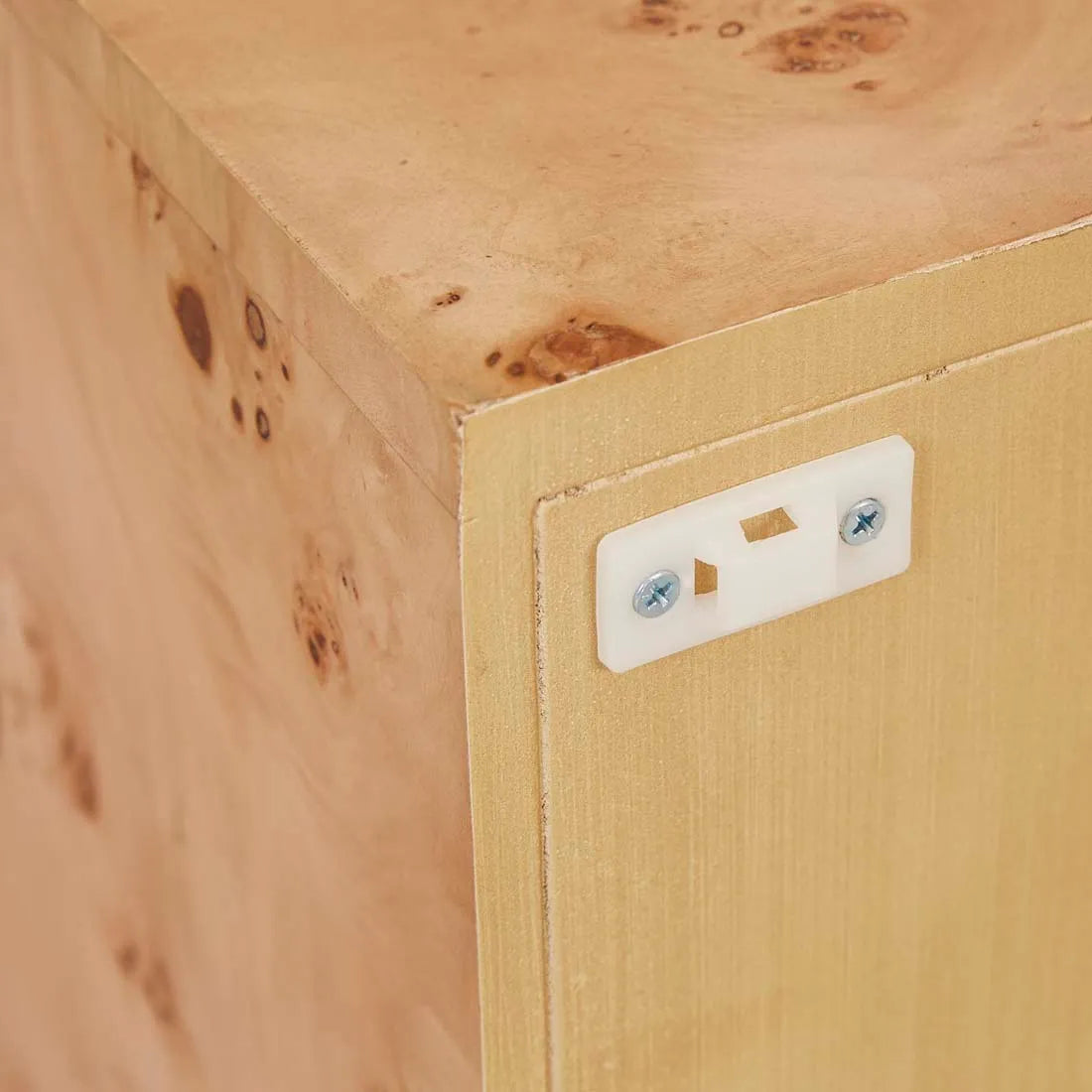 Trove Burl Bedside Light