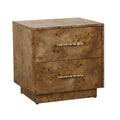 Trove Burl Bedside Vintage