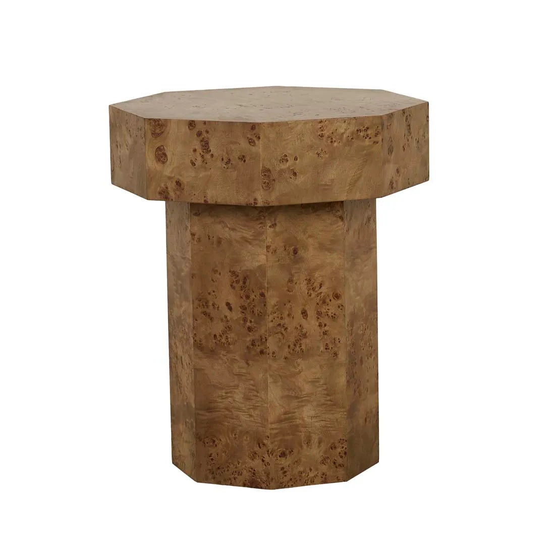 Trove Burl Side Table Vintage