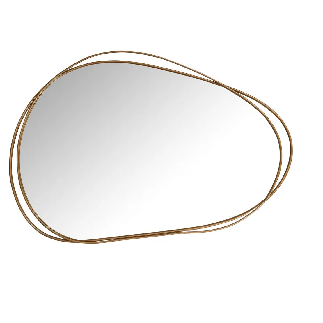 Harira Entwine Mirror Antique Brass