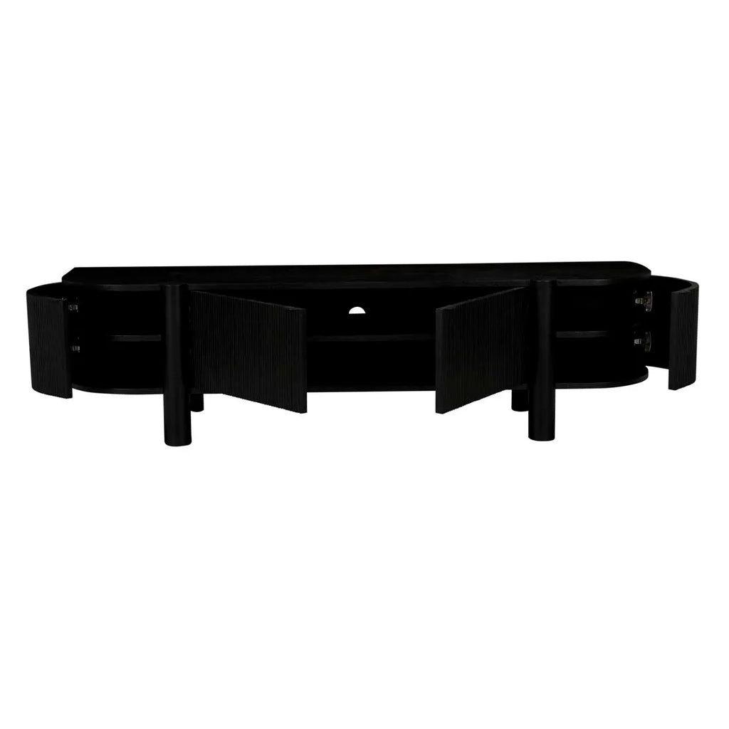 Artie Ripple Entertainment Unit Matt Black