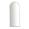 Elle Arched Floor Mirror Black