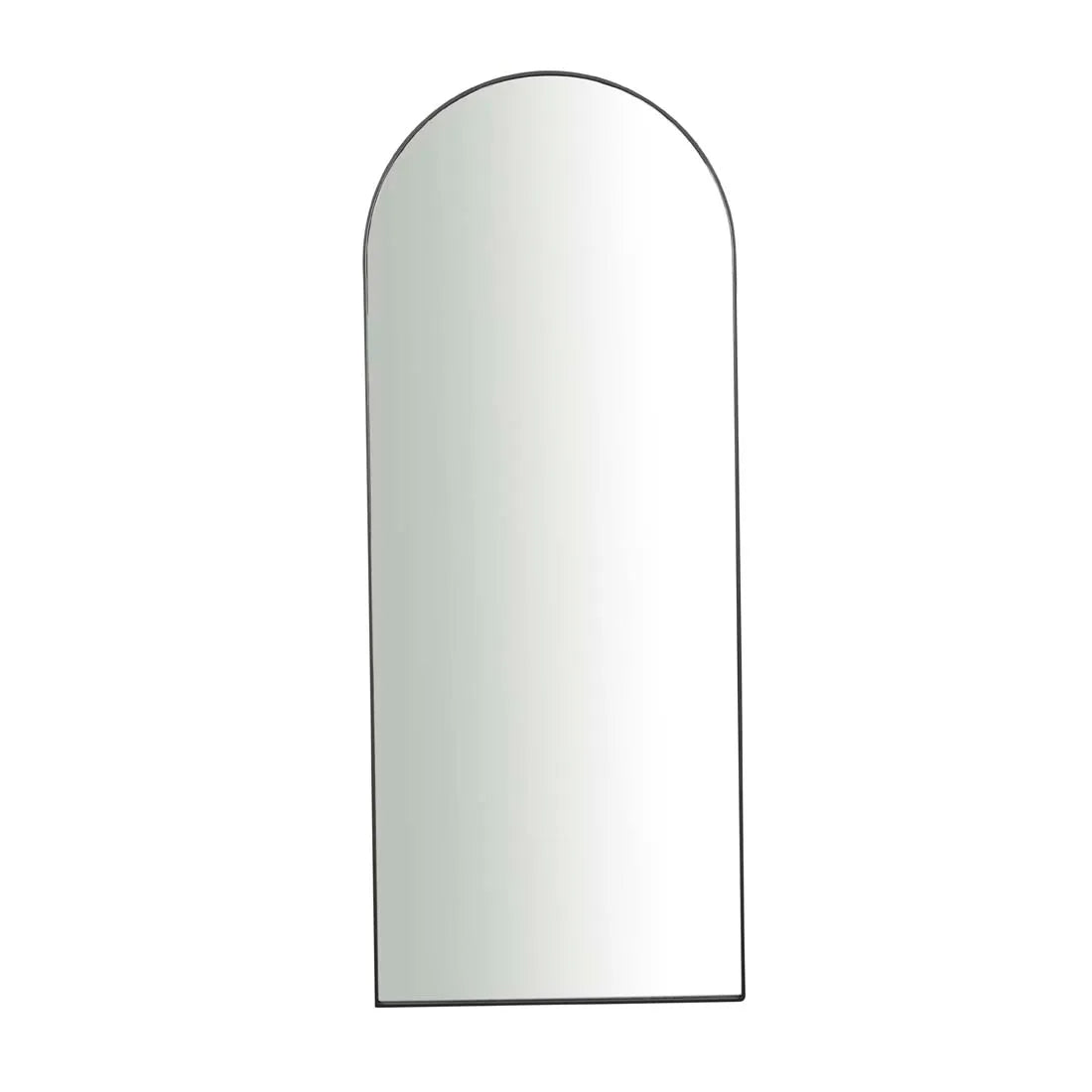 Elle Arched Floor Mirror Black