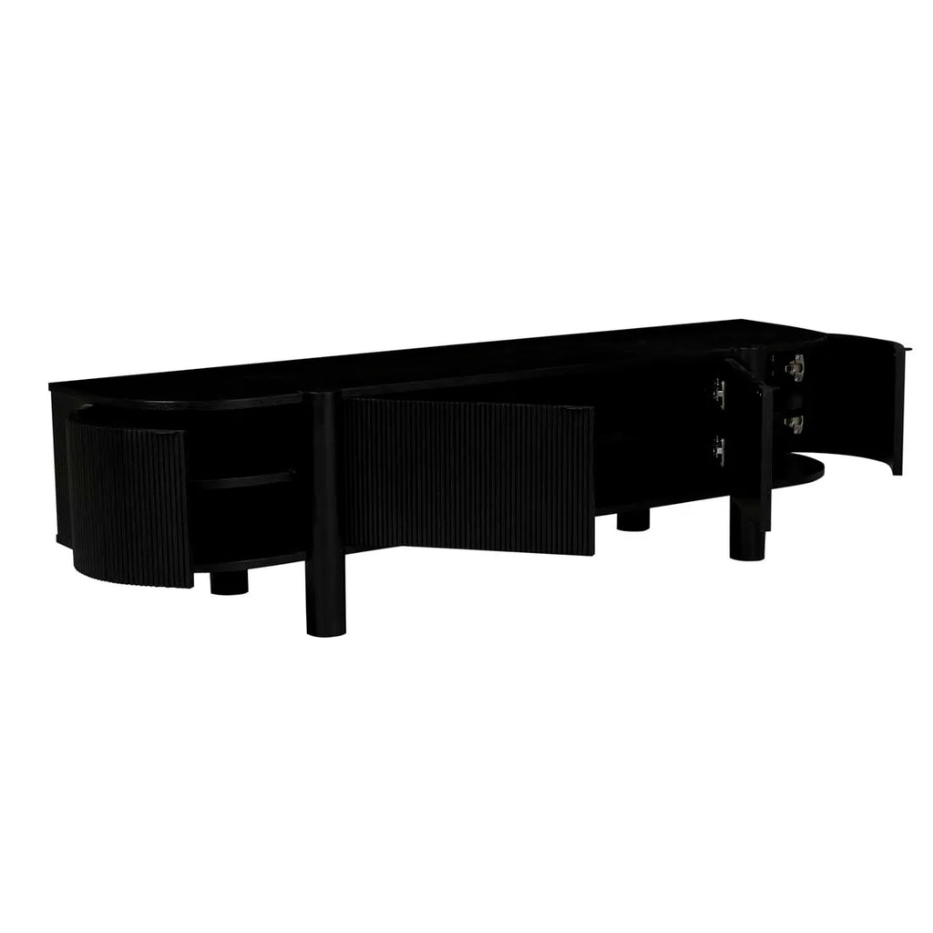 Artie Ripple Entertainment Unit Matt Black