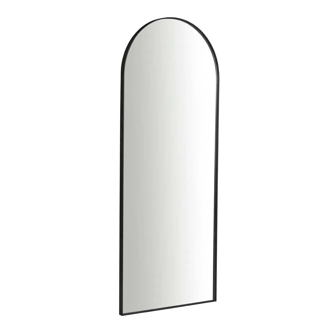 Elle Arched Floor Mirror Black