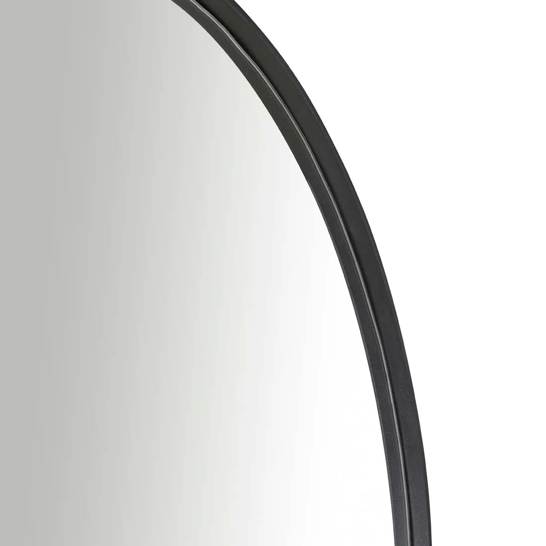 Elle Arched Floor Mirror Black