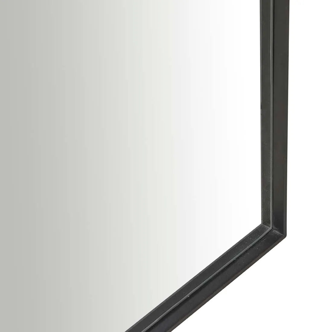 Elle Arched Floor Mirror Black