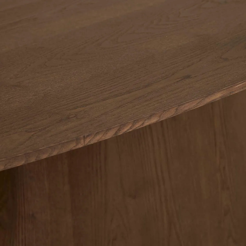 Classique Oval Dining Table Smoked Ash