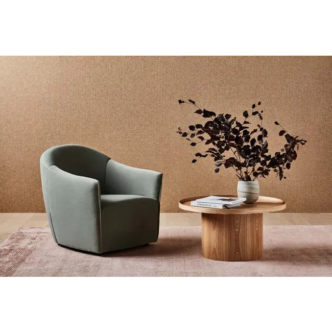 Classique Pedestal Coffee Table Camel
