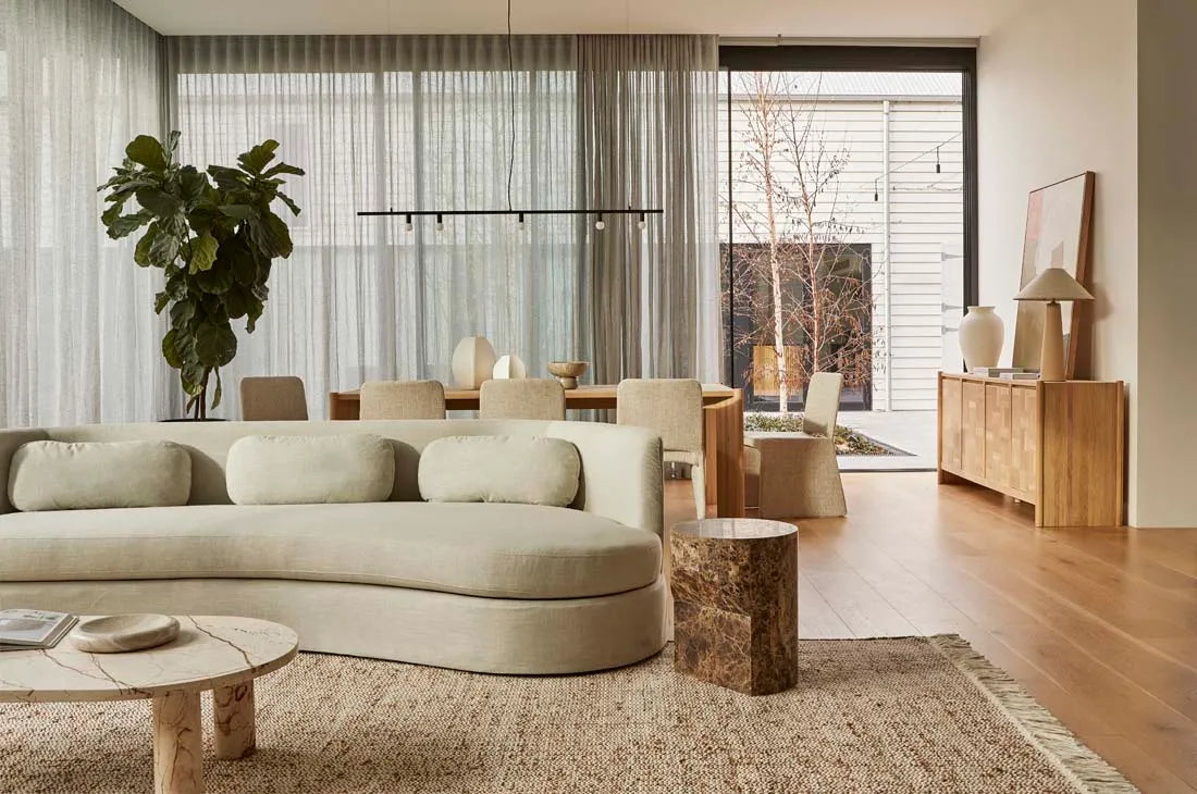 Sidney Bay Sofa Parchment