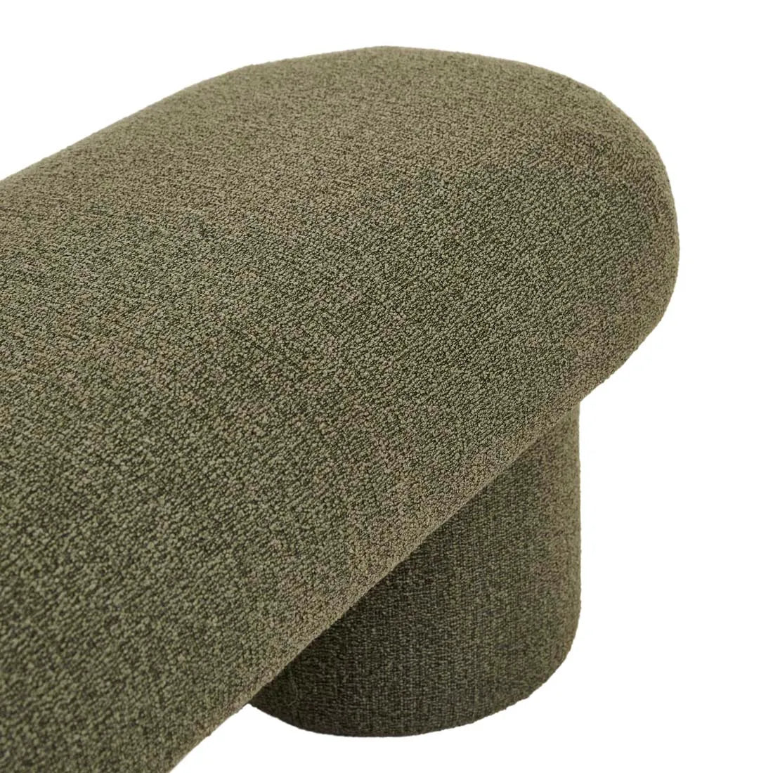 Margot Bench Moss Tweed
