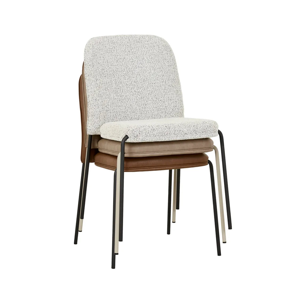 Ace Stackable Dining Armchair Mist