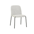 Ace Stackable Dining Armchair Salt & Pepper