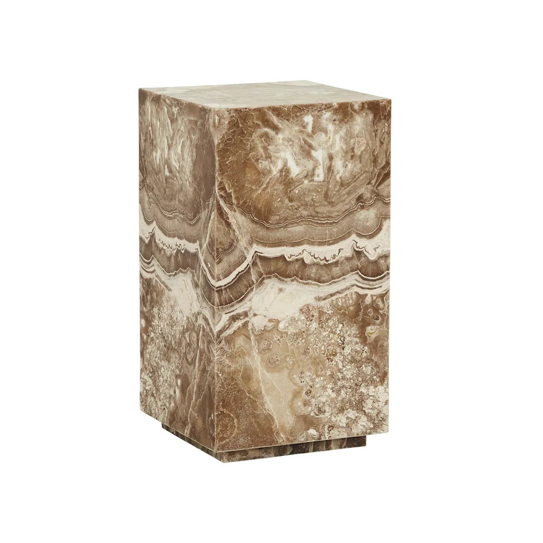 Elle Block Low Plinth Espresso Onyx