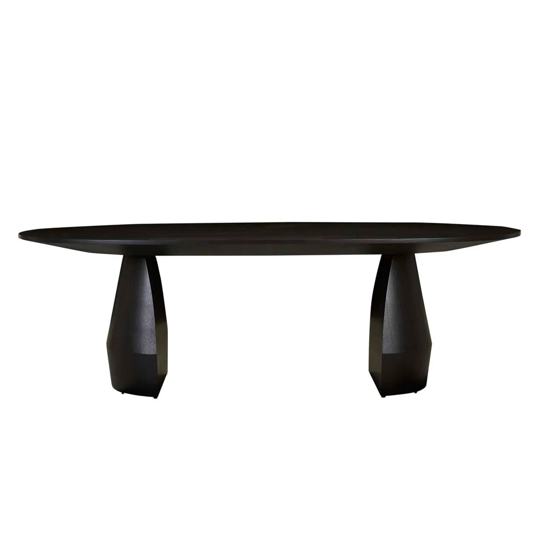 Bloom Dining Table Oval Black