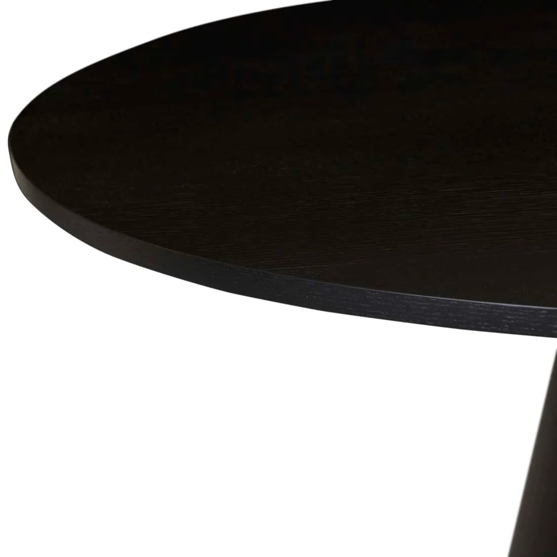 Bloom Dining Table Oval Black