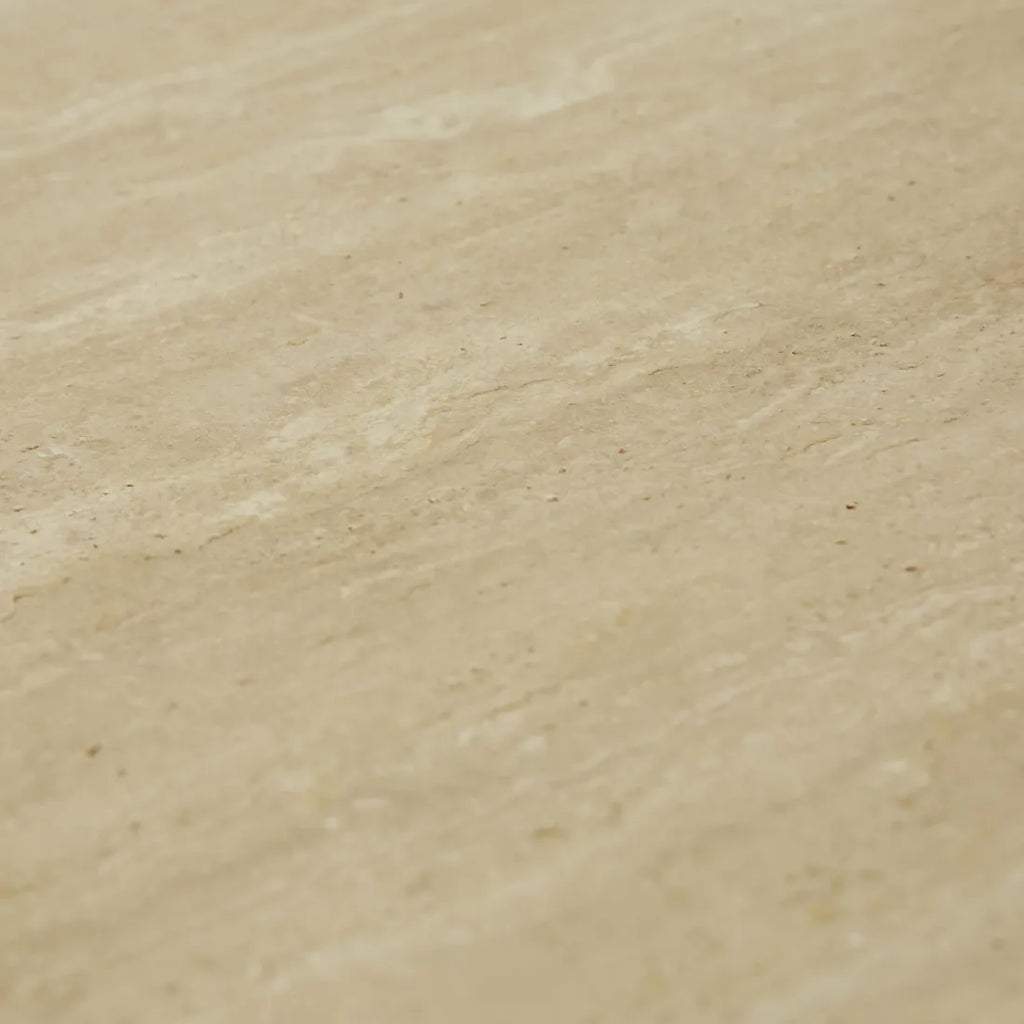Elle Block Tall Plinth Natural Travertine