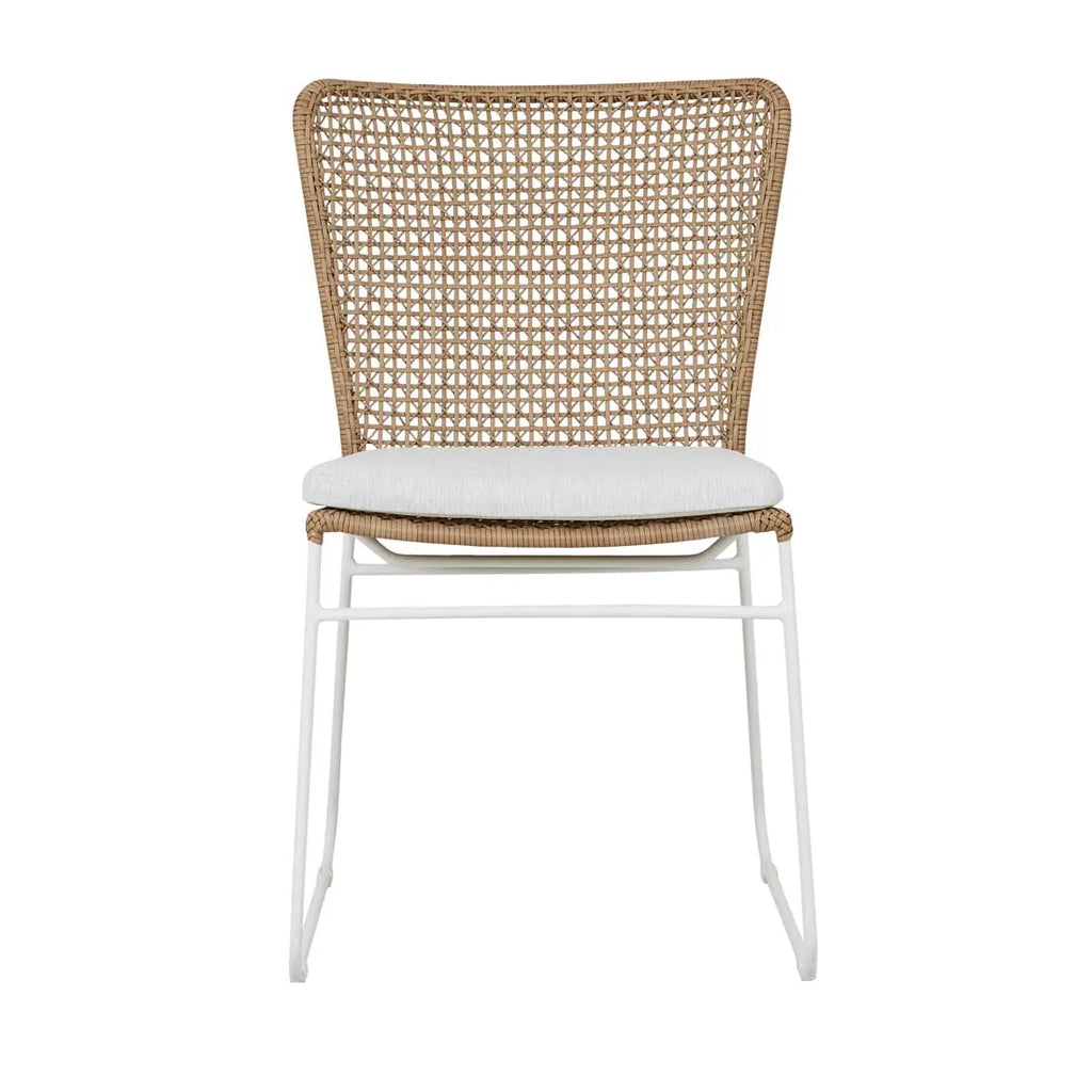 Cabana Sleigh Dining Chair Natural