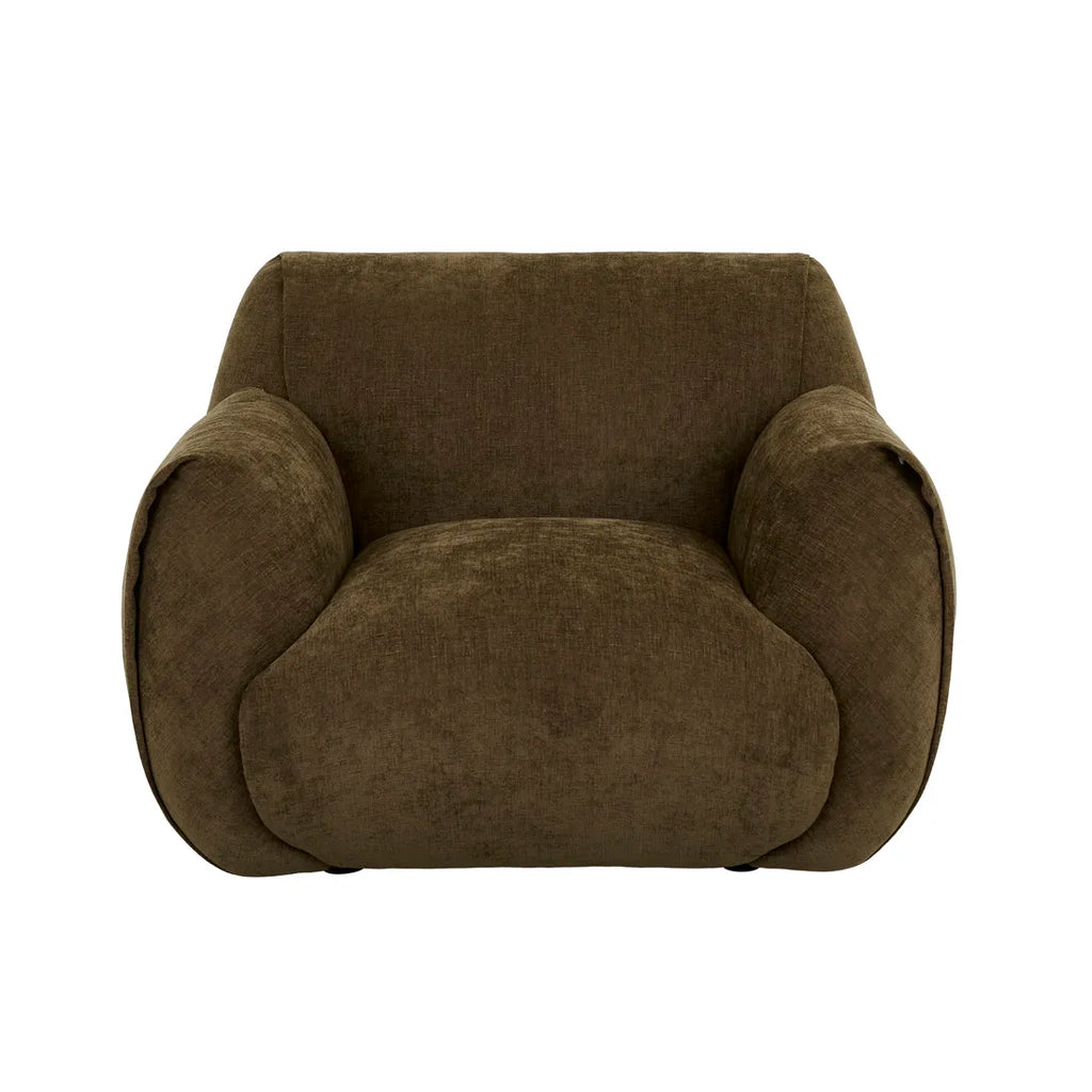 Hugo Rue Sofa Chair Poker Chestnut