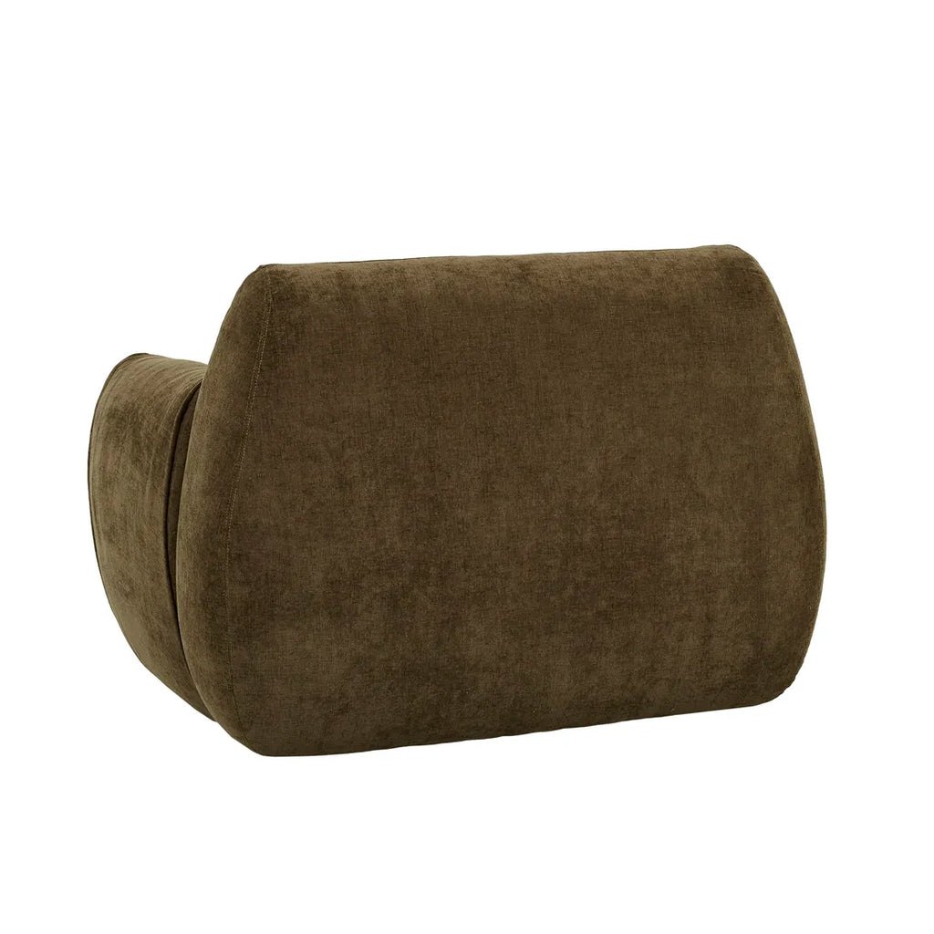 Hugo Rue Sofa Chair Poker Chestnut
