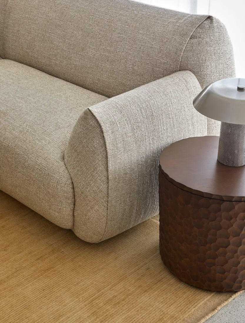 Hugo Rue Sofa Three Seater Poker Chestnut