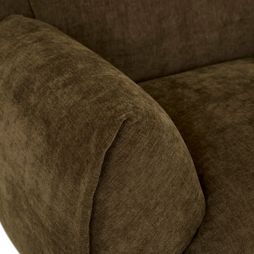 Hugo Rue Sofa Chair Poker Chestnut