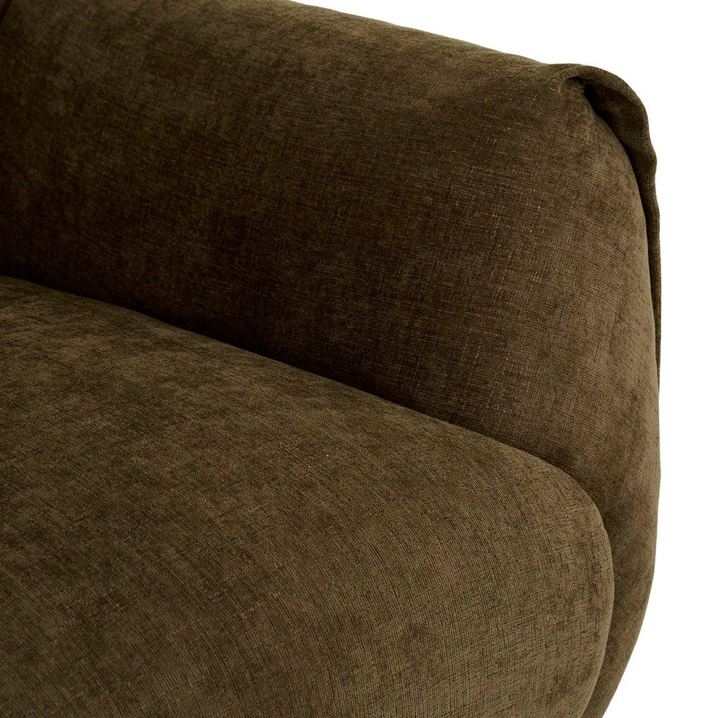 Hugo Rue Sofa Chair Poker Chestnut