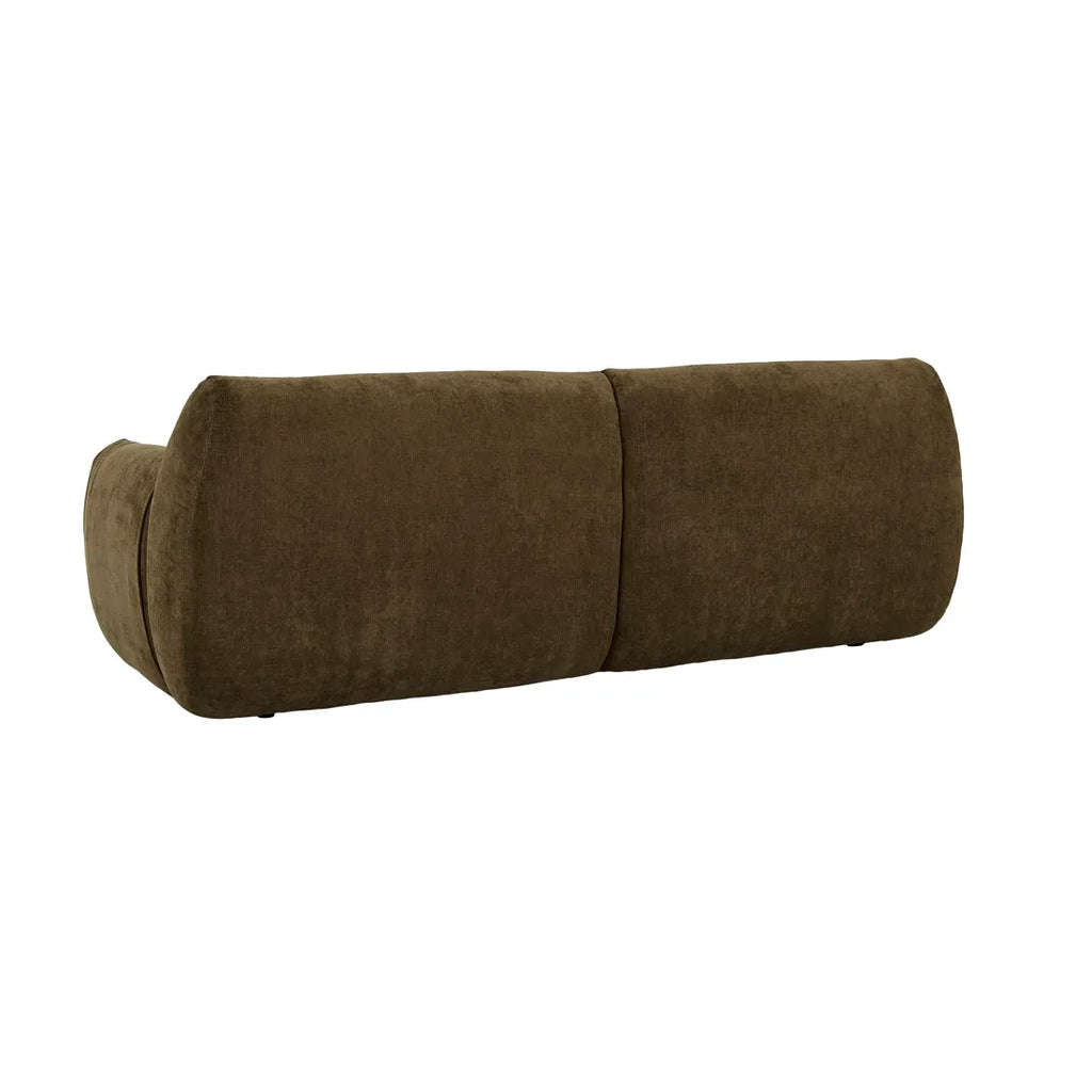 Hugo Rue Sofa Three Seater Poker Chestnut