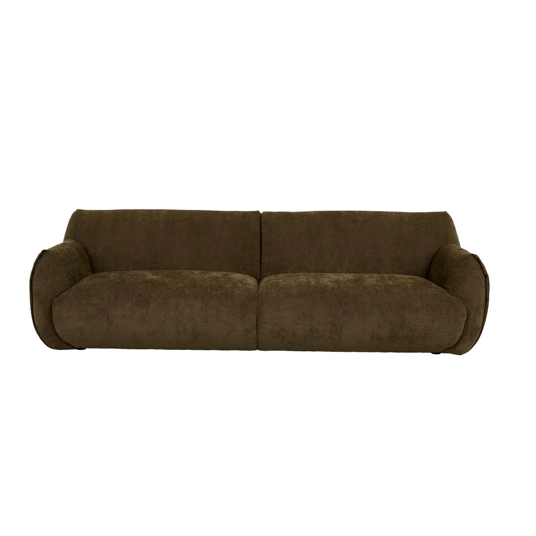 Hugo Rue Sofa Four Seater Poker Chestnut