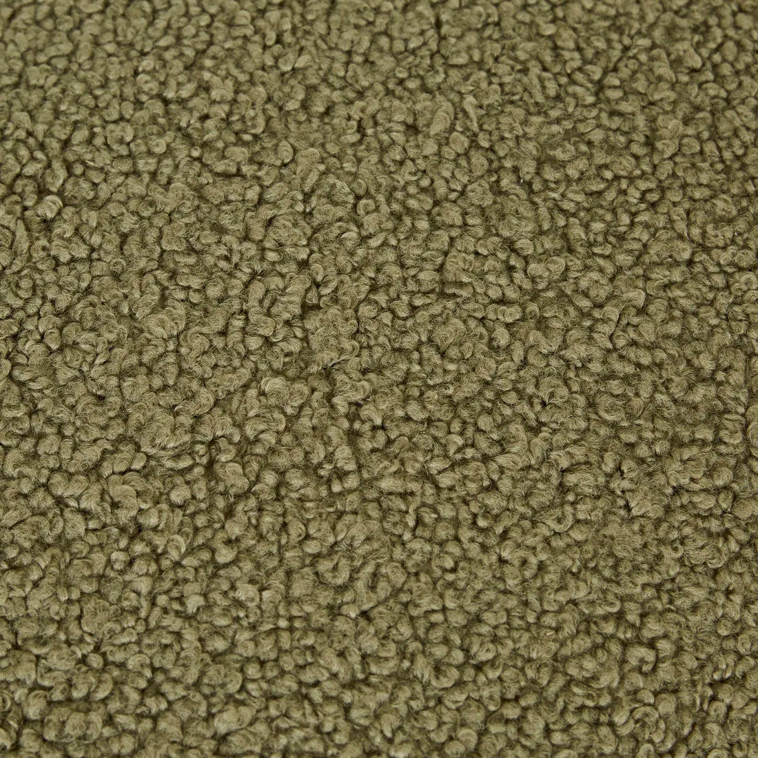 Zola Bench Seat Moss Sherpa