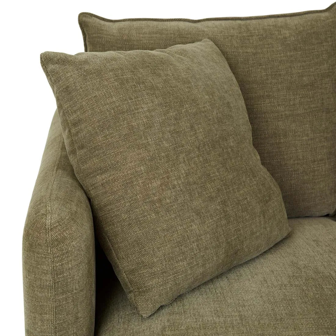 Vittoria Elliot Three Seater Sofa Copeland Olive