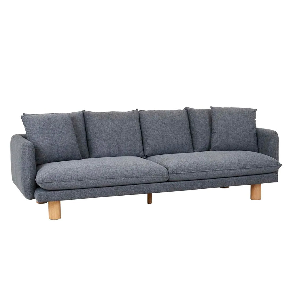 Vittoria Elliot Four Seater Sofa Prussian