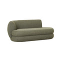 Vera Daybed Left Oat Moss Tweed